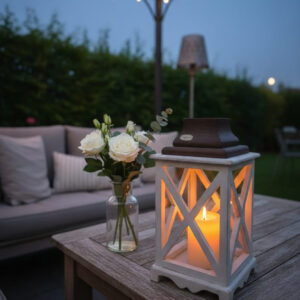 Wooden lantern